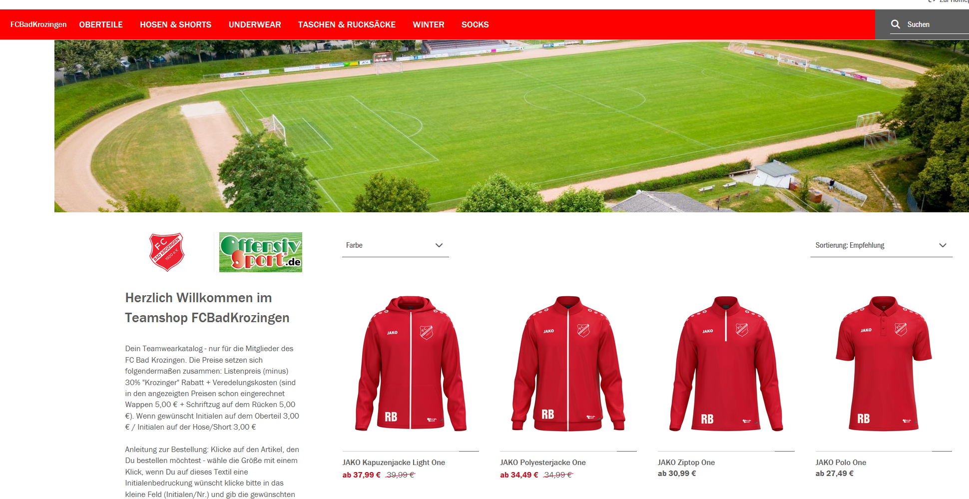2026 09 25 FCK Onlineshop